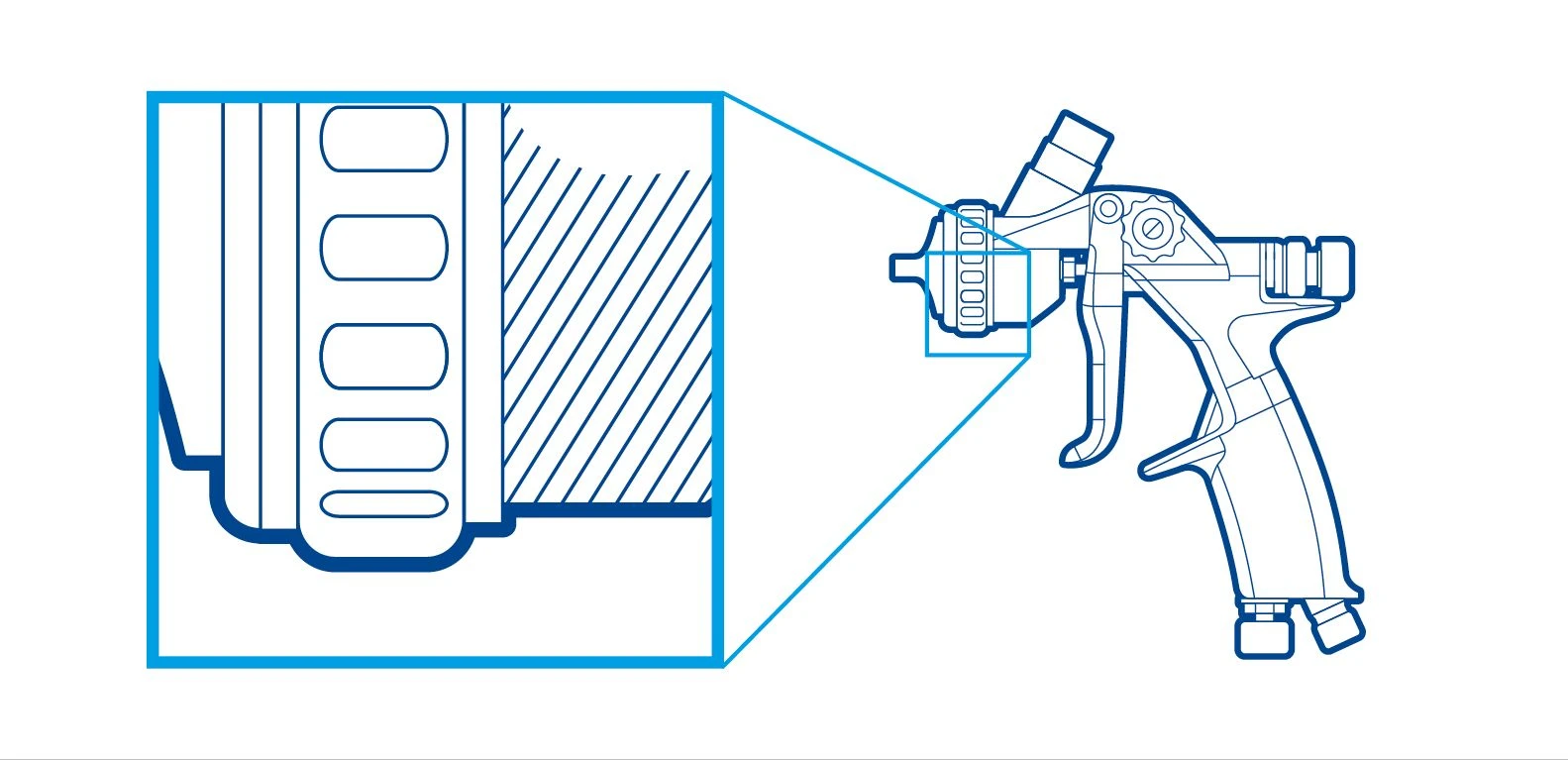 zoom positioning graphic for infographics